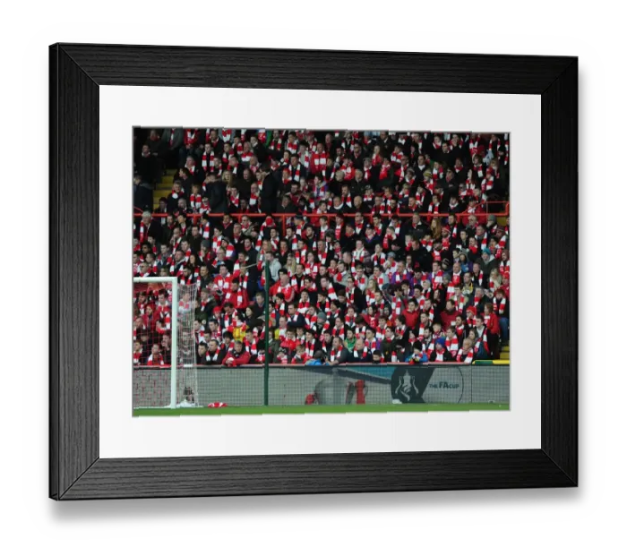 Framed Print : Sea of Red and White: Unified Bristol City Fans at Ashton Gate, 2015 (Bristol City vs. West Ham United) Framed Print : Sea of Red and White: Unified Bristol City Fans at Ashton Gate, 2015 (Bristol City vs. West Ham United)