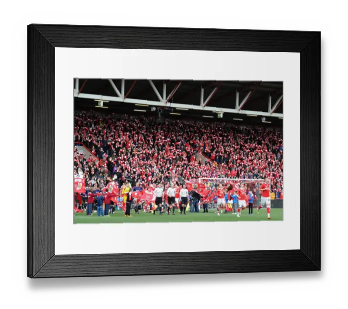 Framed Print : Bristol City Fans Unite: Waving Scarves at Ashton Gate as Team's Face Off Against West Ham United in FA Cup Fourth Round Framed Print : Bristol City Fans Unite: Waving Scarves at Ashton Gate as Team's Face Off Against West Ham United in FA Cup Fourth Round