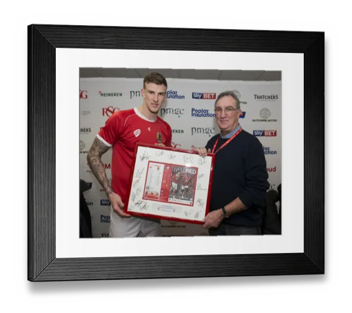 Framed Print : Bristol City's Star Player Shines in FA Cup Showdown Against West Ham United at Ashton Gate