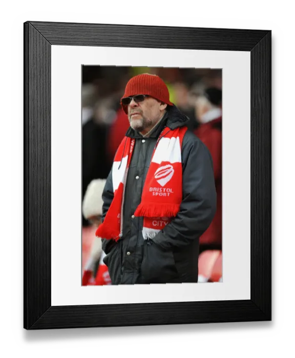 Framed Print : Bristol City Fans in Full Swing at Ashton Gate during FA Cup Fourth Round Match against West Ham United (January 2015) Framed Print : Bristol City Fans in Full Swing at Ashton Gate during FA Cup Fourth Round Match against West Ham United (January 2015)