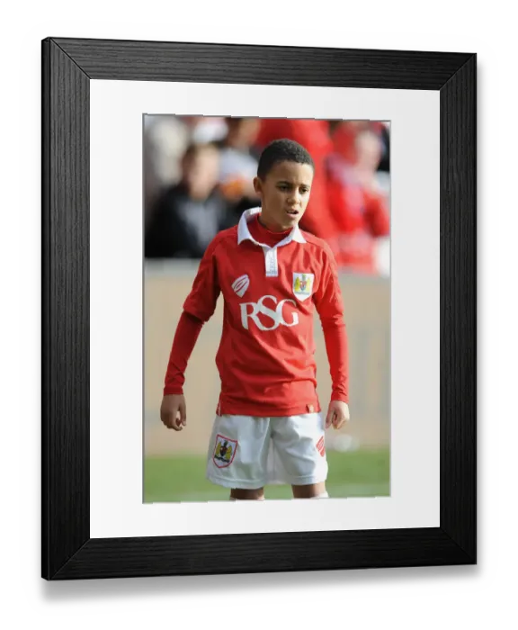 Framed Print : Bristol City vs. West Ham United - FA Cup Fourth Round: A Sea of Supporters at Ashton Gate