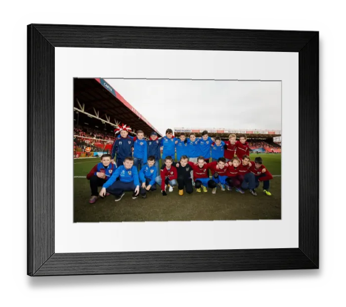 Framed Print : Guard of Honor: Bristol City vs. West Ham United, FA Cup Fourth Round, Ashton Gate Stadium, 2015