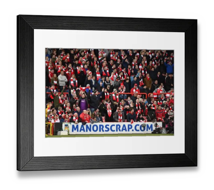 Framed Print : Passionate Crowd: Bristol City vs West Ham United, FA Cup Fourth Round, Ashton Gate Framed Print : Passionate Crowd: Bristol City vs West Ham United, FA Cup Fourth Round, Ashton Gate
