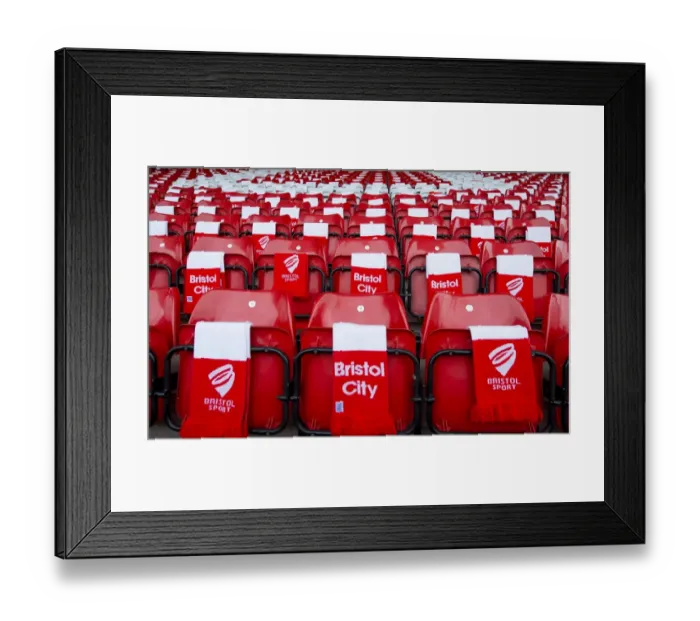Framed Print : 12, 000 Scarves Distributed: Energizing the Crowd at Ashton Gate for Bristol City vs. West Ham United (FA Cup Fourth Round) Framed Print : 12, 000 Scarves Distributed: Energizing the Crowd at Ashton Gate for Bristol City vs. West Ham United (FA Cup Fourth Round)