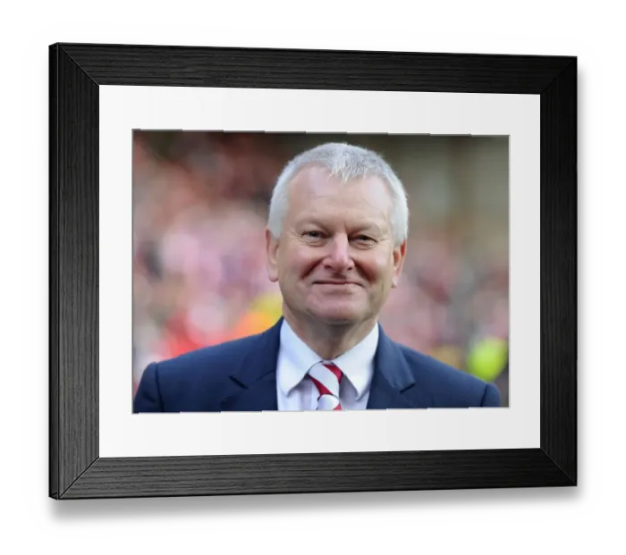 Framed Print : Bristol City FC: Stephen Lansdown Speaks to the BBC During Bristol City vs West Ham United FA Cup Match, 25th January 2015