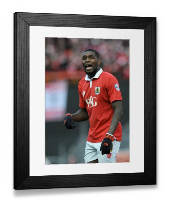 Framed Print : Jay Emmanuel-Thomas in Action: FA Cup Fourth Round - Bristol City vs West Ham United, Ashton Gate Framed Print : Jay Emmanuel-Thomas in Action: FA Cup Fourth Round - Bristol City vs West Ham United, Ashton Gate