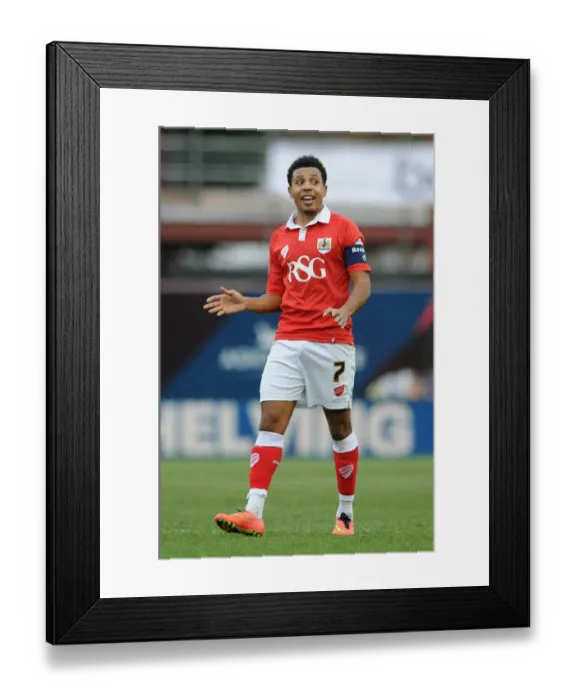 Framed Print : Korey Smith in Action: FA Cup Fourth Round Showdown between Bristol City and West Ham United at Ashton Gate Framed Print : Korey Smith in Action: FA Cup Fourth Round Showdown between Bristol City and West Ham United at Ashton Gate