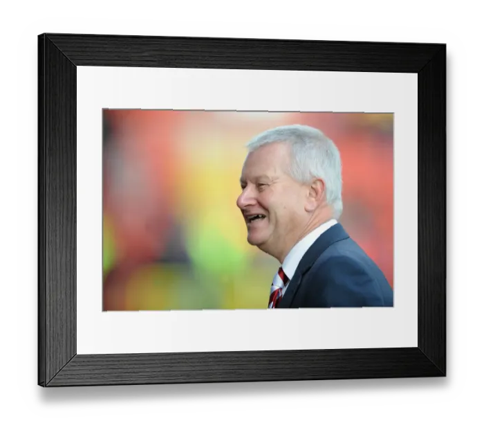 Framed Print : Steve Lansdown, Majority Share Holder of Bristol City, Watches FA Cup Match Against West Ham United at Ashton Gate, January 2015 Framed Print : Steve Lansdown, Majority Share Holder of Bristol City, Watches FA Cup Match Against West Ham United at Ashton Gate, January 2015