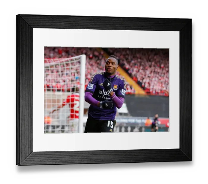 Framed Print : Diafra Sakho's Goal: West Ham Takes the Lead over Bristol City in FA Cup Fourth Round Framed Print : Diafra Sakho's Goal: West Ham Takes the Lead over Bristol City in FA Cup Fourth Round