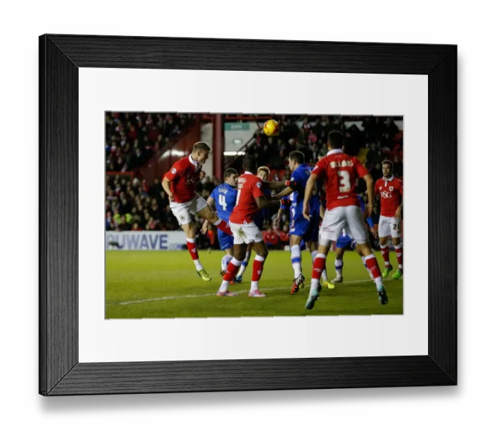 Framed Print : Matt Smith Scores the Opener: 1-0 for Bristol City in Johnstones Paint Trophy Final Leg (January 2015) Framed Print : Matt Smith Scores the Opener: 1-0 for Bristol City in Johnstones Paint Trophy Final Leg (January 2015)