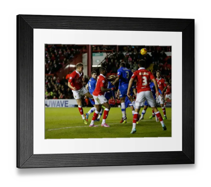 Framed Print : Matt Smith Scores the Opener: Bristol City Leads 1-0 in Johnstones Paint Trophy Final Against Gillingham Framed Print : Matt Smith Scores the Opener: Bristol City Leads 1-0 in Johnstones Paint Trophy Final Against Gillingham
