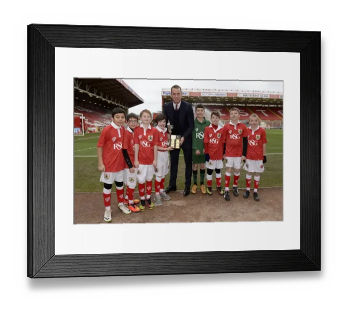Framed Print : Bristol City FC: Aaron Wilbraham Honors Young Fans with Kids Cup at Ashton Gate (January 2015) Framed Print : Bristol City FC: Aaron Wilbraham Honors Young Fans with Kids Cup at Ashton Gate (January 2015)