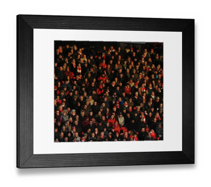 Framed Print : Intense Rivalry: Bristol City vs Fleetwood Town at Ashton Gate, January 2015