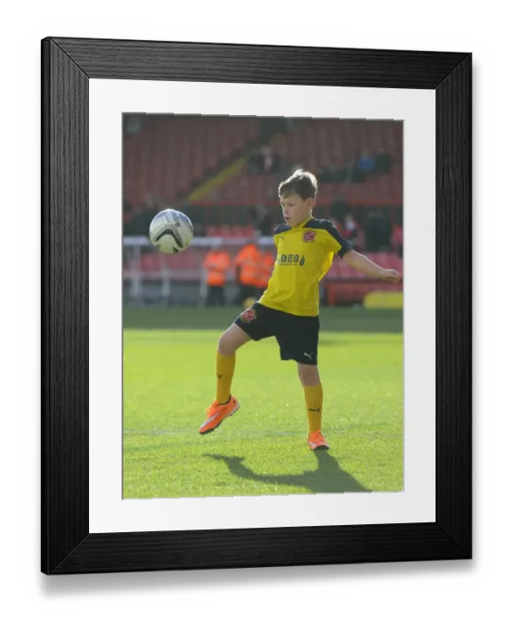 Framed Print : Bristol City vs Fleetwood Town: Football Rivalry Ignites at Ashton Gate - Sky Bet League One Clash