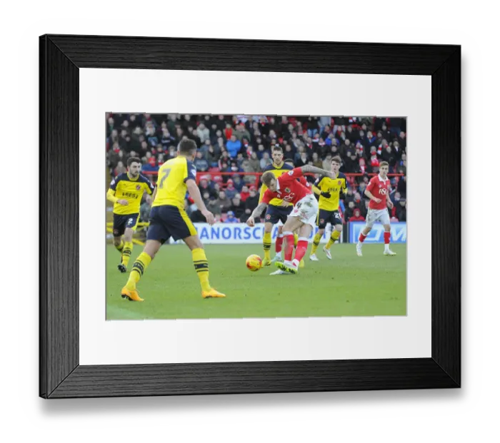 Framed Print : Aden Flint's Close Call: Missed Goal vs. Fleetwood Town (Bristol City - Sky Bet League One, 2015) Framed Print : Aden Flint's Close Call: Missed Goal vs. Fleetwood Town (Bristol City - Sky Bet League One, 2015)