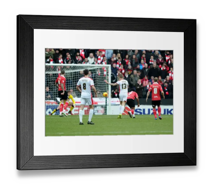 Framed Print : MK Dons v Bristol City 070215