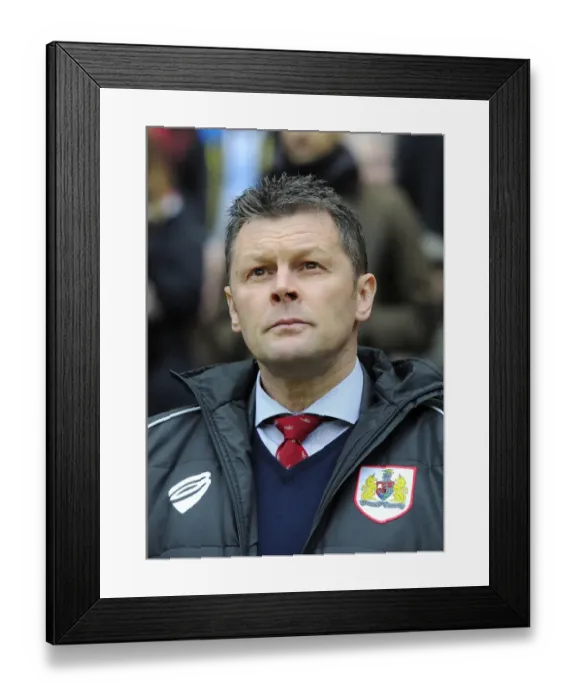 Framed Print : Steve Cotterill Guides Bristol City in Sky Bet League One Clash at MK Dons (07.02.2015)