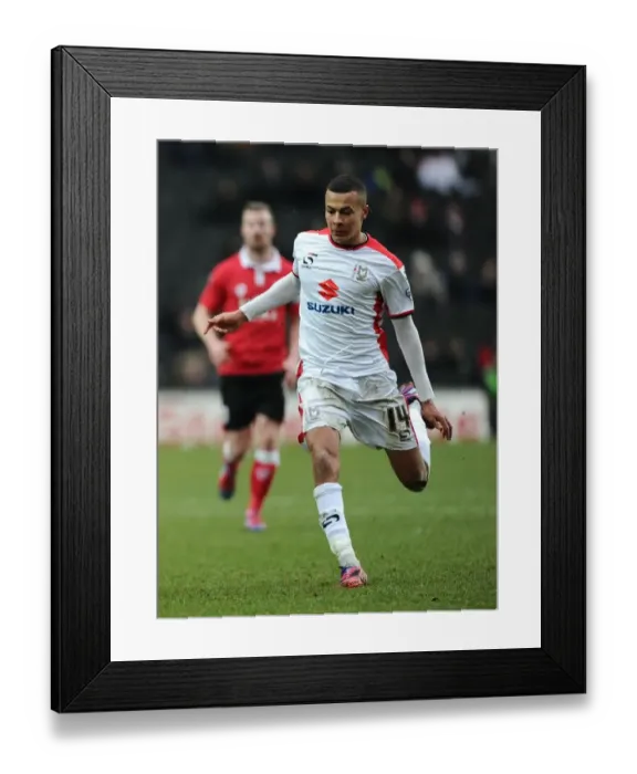 Framed Print : MK Dons vs. Bristol City: Dele Alli Shines in League One Clash, February 2015 Framed Print : MK Dons vs. Bristol City: Dele Alli Shines in League One Clash, February 2015