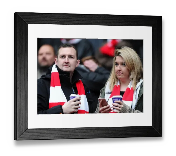 Framed Print : Unwavering Support: A Sea of Bristol City Fans at MK Dons vs. Bristol City, Sky Bet League One (07.02.2015) Framed Print : Unwavering Support: A Sea of Bristol City Fans at MK Dons vs. Bristol City, Sky Bet League One (07.02.2015)