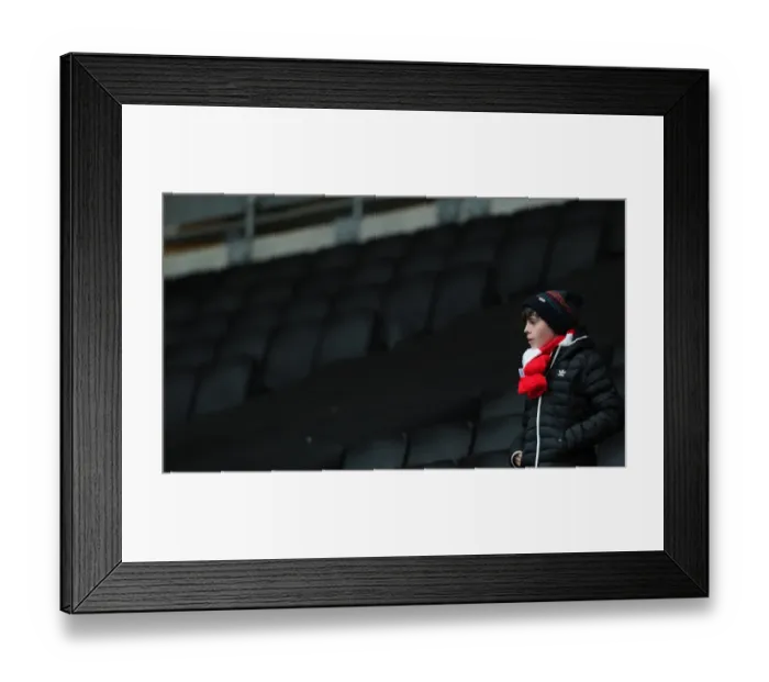 Framed Print : Bristol City Fan Arrives Early at Stadium MK for MK Dons vs. Bristol City (MK Dons v Bristol City - Sky Bet League One) Framed Print : Bristol City Fan Arrives Early at Stadium MK for MK Dons vs. Bristol City (MK Dons v Bristol City - Sky Bet League One)