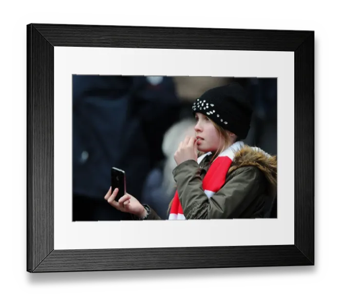 Framed Print : Unwavering Sea of Support: Bristol City Fans at MK Dons (07.02.2015) Framed Print : Unwavering Sea of Support: Bristol City Fans at MK Dons (07.02.2015)