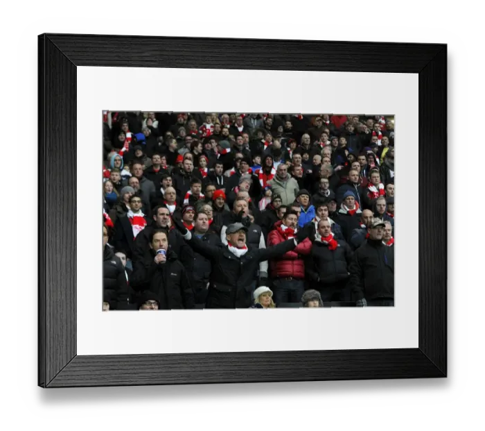 Framed Print : Bristol City Fans Passionate Showdown against MK Dons in Sky Bet League One (February 7, 2015) Framed Print : Bristol City Fans Passionate Showdown against MK Dons in Sky Bet League One (February 7, 2015)