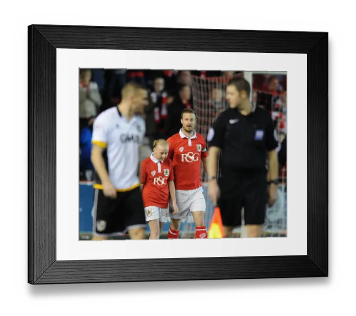 Framed Print : Bristol City's Wade Elliott and Mascot Celebrate at Ashton Gate during Bristol City vs Port Vale, Sky Bet League One Match, February 10, 2015 Framed Print : Bristol City's Wade Elliott and Mascot Celebrate at Ashton Gate during Bristol City vs Port Vale, Sky Bet League One Match, February 10, 2015