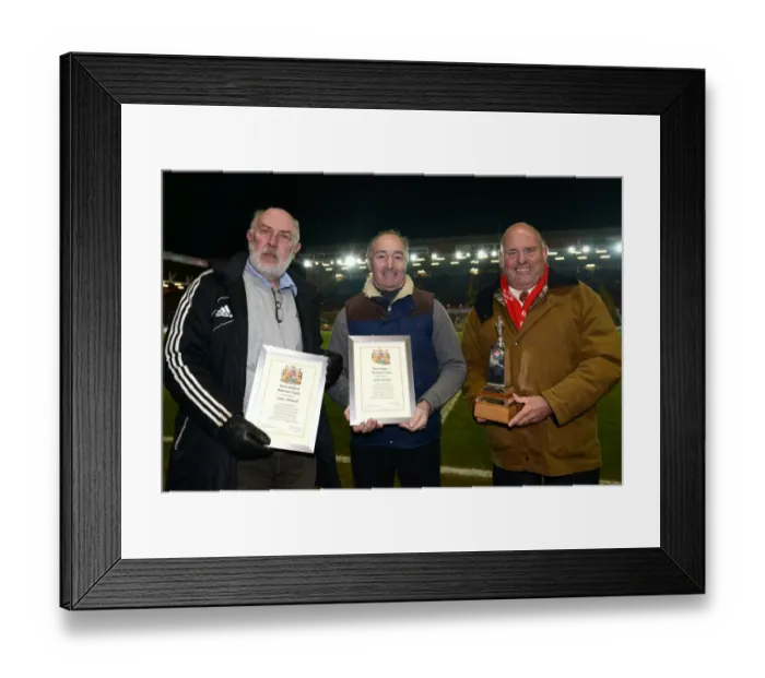 Framed Print : Patrick Bamford's Sky Bet League One Star Unveiling at Ashton Gate Framed Print : Patrick Bamford's Sky Bet League One Star Unveiling at Ashton Gate