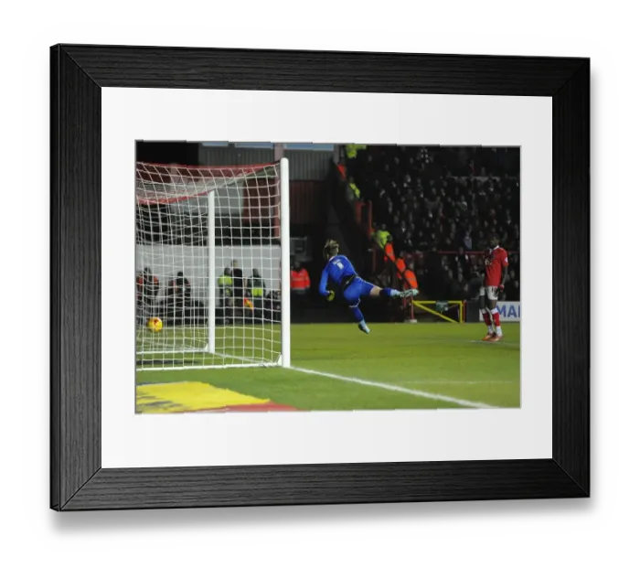 Framed Print : Bristol City's Joe Bryan Scores Stunning Deflected Goal Against Port Vale in Sky Bet League One Framed Print : Bristol City's Joe Bryan Scores Stunning Deflected Goal Against Port Vale in Sky Bet League One