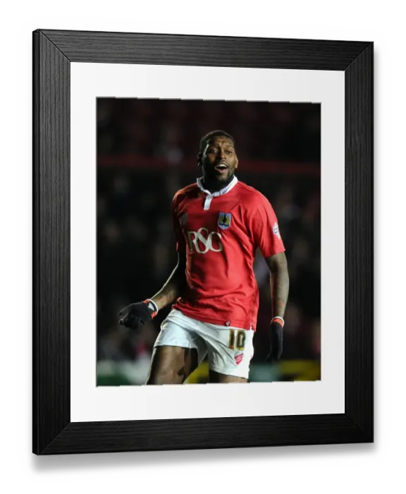 Framed Print : Bristol City's Jay Emmanuel-Thomas in Action Against Port Vale, Sky Bet League One, 2015 Framed Print : Bristol City's Jay Emmanuel-Thomas in Action Against Port Vale, Sky Bet League One, 2015