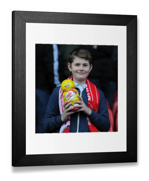 Framed Print : Intense Rivalry: Bristol City vs Sheffield United at Ashton Gate, Sky Bet League One