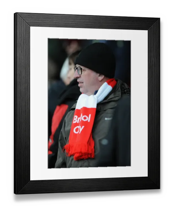 Framed Print : Intense Rivalry: Bristol City vs Sheffield United, Ashton Gate, 2015