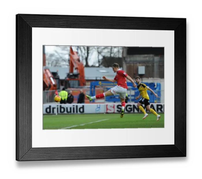 Framed Print : Matt Smith Scores Game-Winning Goal for Bristol City Against Sheffield United - February 14, 2015 Framed Print : Matt Smith Scores Game-Winning Goal for Bristol City Against Sheffield United - February 14, 2015