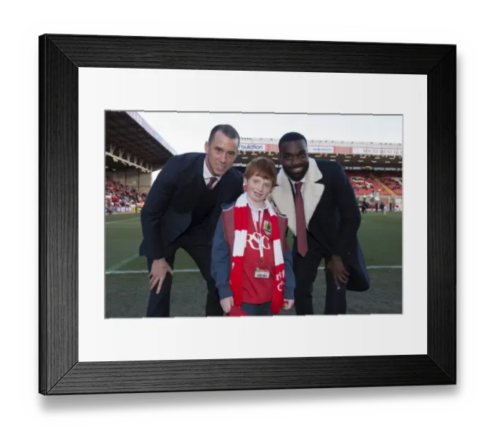 Framed Print : Bristol City v Sheffield United 140215