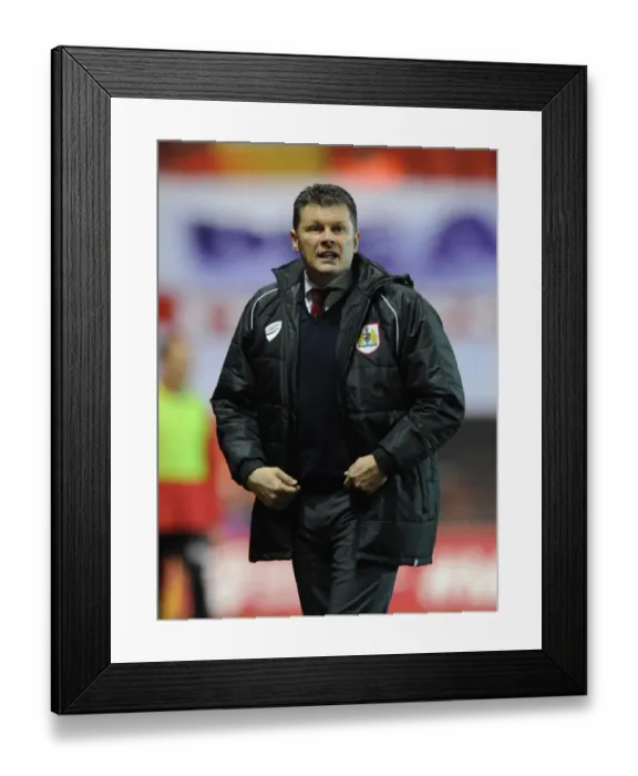 Framed Print : Steve Cotterill Leads Bristol City Against Peterborough United, Sky Bet League One, 2015 Framed Print : Steve Cotterill Leads Bristol City Against Peterborough United, Sky Bet League One, 2015