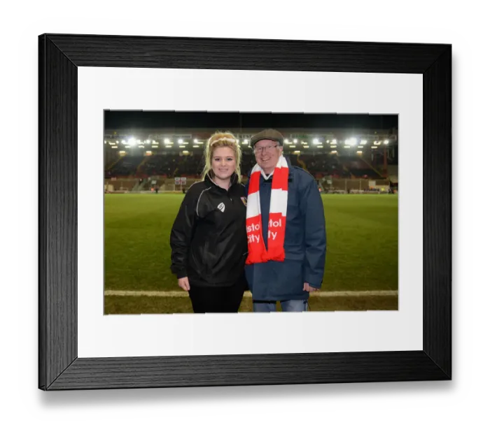 Framed Print : Half Time Deadlock: Bristol City vs. Peterborough United at Ashton Gate, Sky Bet League One