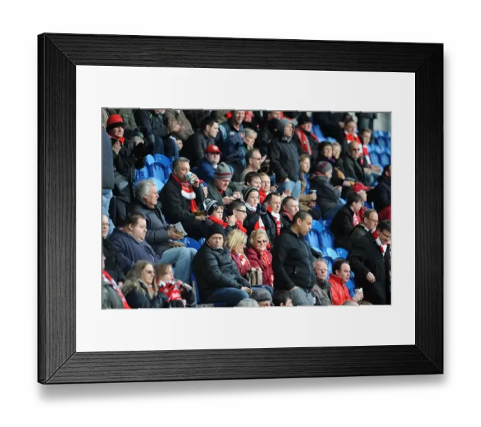 Framed Print : Bristol City's Unstoppable Force: The Battle in Sky Bet League One (February 2015) - Colchester United vs. Bristol City