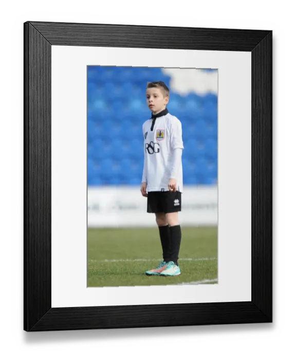 Framed Print : Football Rivalry: Colchester United vs. Bristol City, February 2015