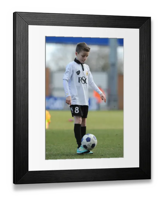 Framed Print : Bristol City at Colchester United: Football Rivalry in Action, February 2015