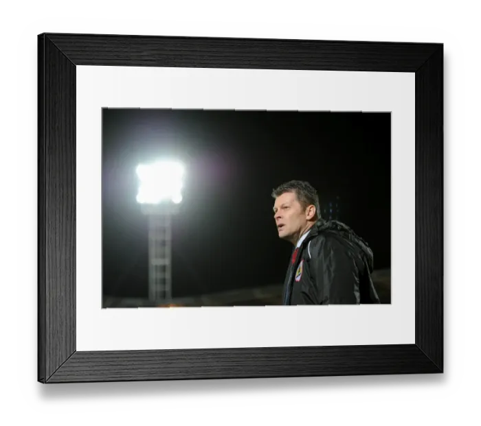 Framed Print : Steve Cotterill Leads Bristol City in Sky Bet League One Clash at Doncaster Rovers (February 2015) Framed Print : Steve Cotterill Leads Bristol City in Sky Bet League One Clash at Doncaster Rovers (February 2015)