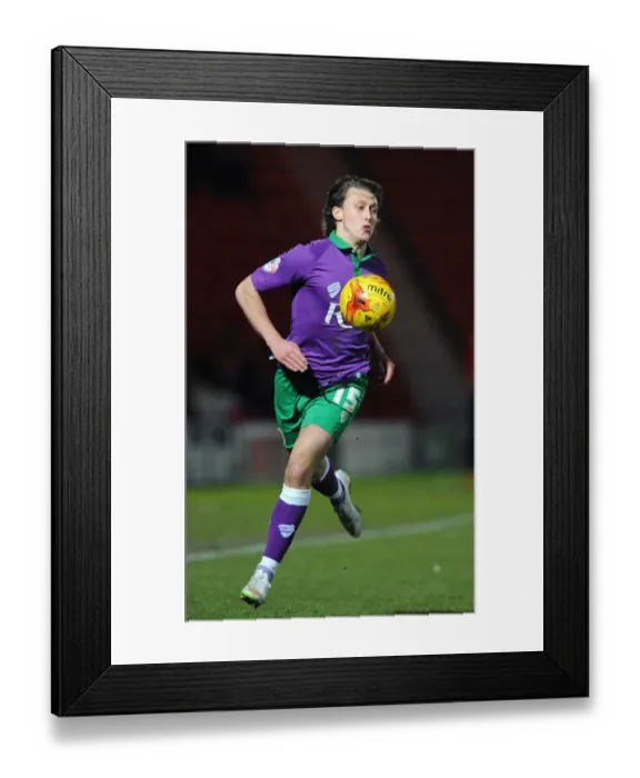 Framed Print : Bristol City's Luke Freeman in Action against Doncaster Rovers at Keepmoat Stadium, February 2015 Framed Print : Bristol City's Luke Freeman in Action against Doncaster Rovers at Keepmoat Stadium, February 2015