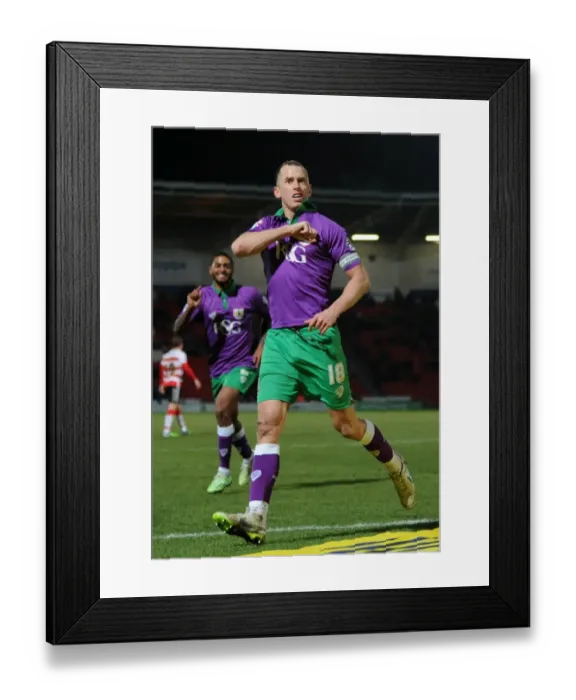 Framed Print : Aaron Wilbraham's Exuberant Goal Celebration: Doncaster Rovers vs. Bristol City (February 2015) Framed Print : Aaron Wilbraham's Exuberant Goal Celebration: Doncaster Rovers vs. Bristol City (February 2015)