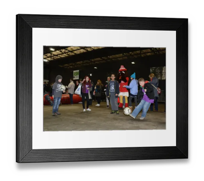 Framed Print : Intense Moment at Ashton Gate: Bristol City vs Rochdale, Sky Bet League One (February 2015)