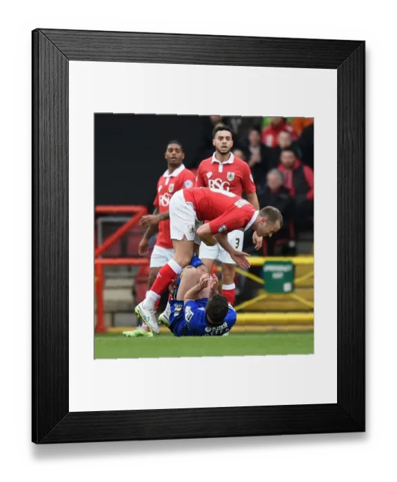 Framed Print : Bristol City v Rochdale 280215 Framed Print : Bristol City v Rochdale 280215