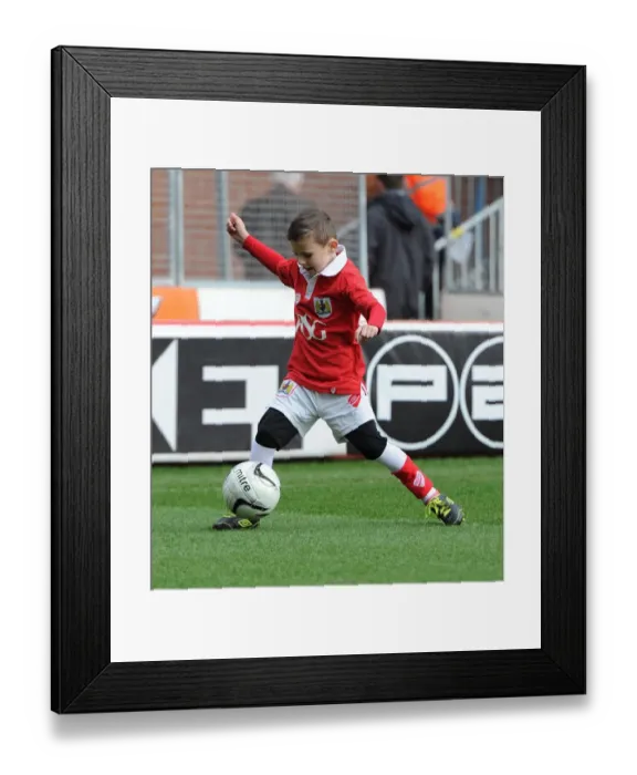 Framed Print : Bristol City vs Rochdale: Sky Bet League One Match at Ashton Gate Stadium - 28 February 2015