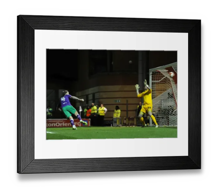 Framed Print : Aden Flint Scores for Bristol City against Leyton Orient, Sky Bet League One, 2015 Framed Print : Aden Flint Scores for Bristol City against Leyton Orient, Sky Bet League One, 2015