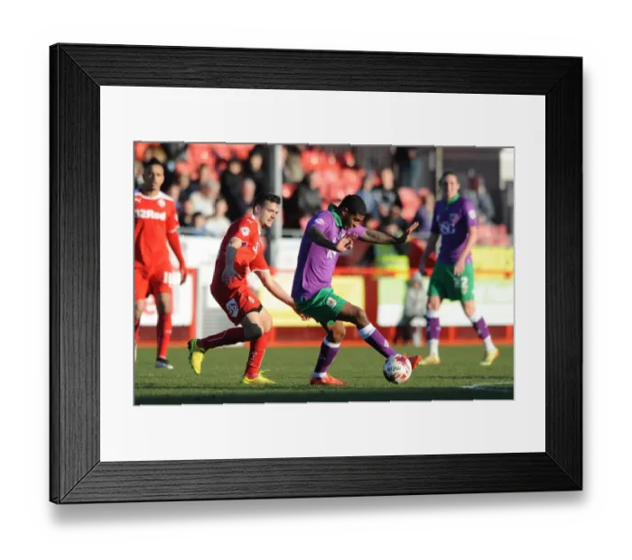 Framed Print : Mark Little Under Pressure: A Moment from Crawley Town vs. Bristol City, Sky Bet League One Framed Print : Mark Little Under Pressure: A Moment from Crawley Town vs. Bristol City, Sky Bet League One