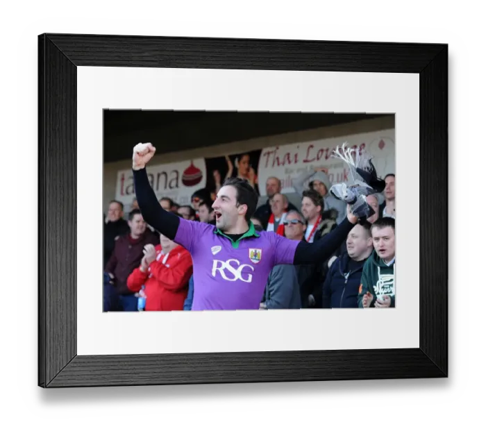 Framed Print : Bristol City Fan's Euphoria: Aden Flint's Goal vs Crawley Town, March 7, 2015 Framed Print : Bristol City Fan's Euphoria: Aden Flint's Goal vs Crawley Town, March 7, 2015