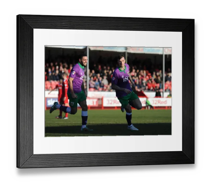 Framed Print : Aden Flint's Thriller: Unforgettable Goal as Bristol City Triumphs at Crawley Town, March 7, 2015 Framed Print : Aden Flint's Thriller: Unforgettable Goal as Bristol City Triumphs at Crawley Town, March 7, 2015