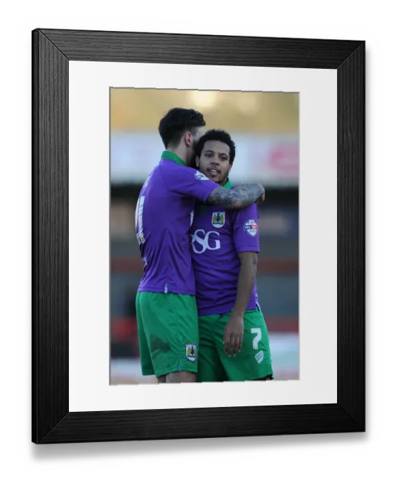 Framed Print : Bristol City's Korey Smith and Marlon Pack in Action at Crawley Town's Broadfield Stadium, Sky Bet League One Clash (March 7, 2015) Framed Print : Bristol City's Korey Smith and Marlon Pack in Action at Crawley Town's Broadfield Stadium, Sky Bet League One Clash (March 7, 2015)